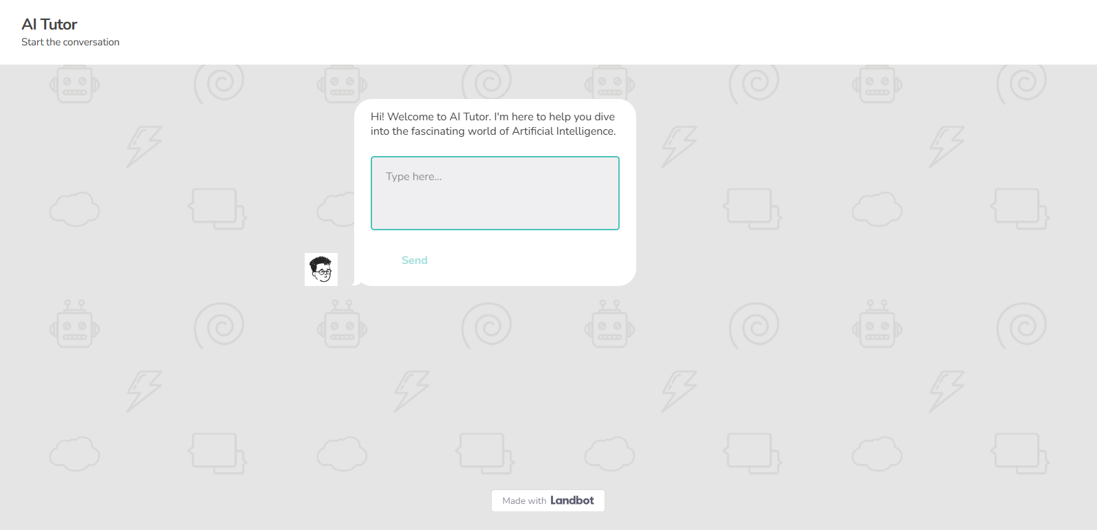 AI Chatbot Screenshot